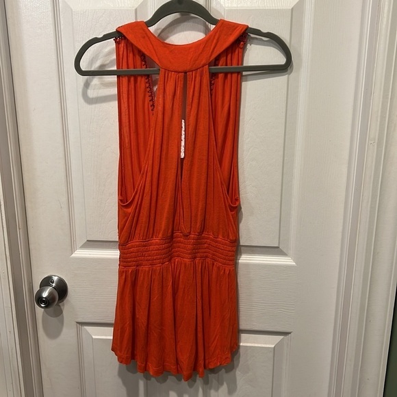 Free People Orange Sleeveless Top - Picture 10 of 11